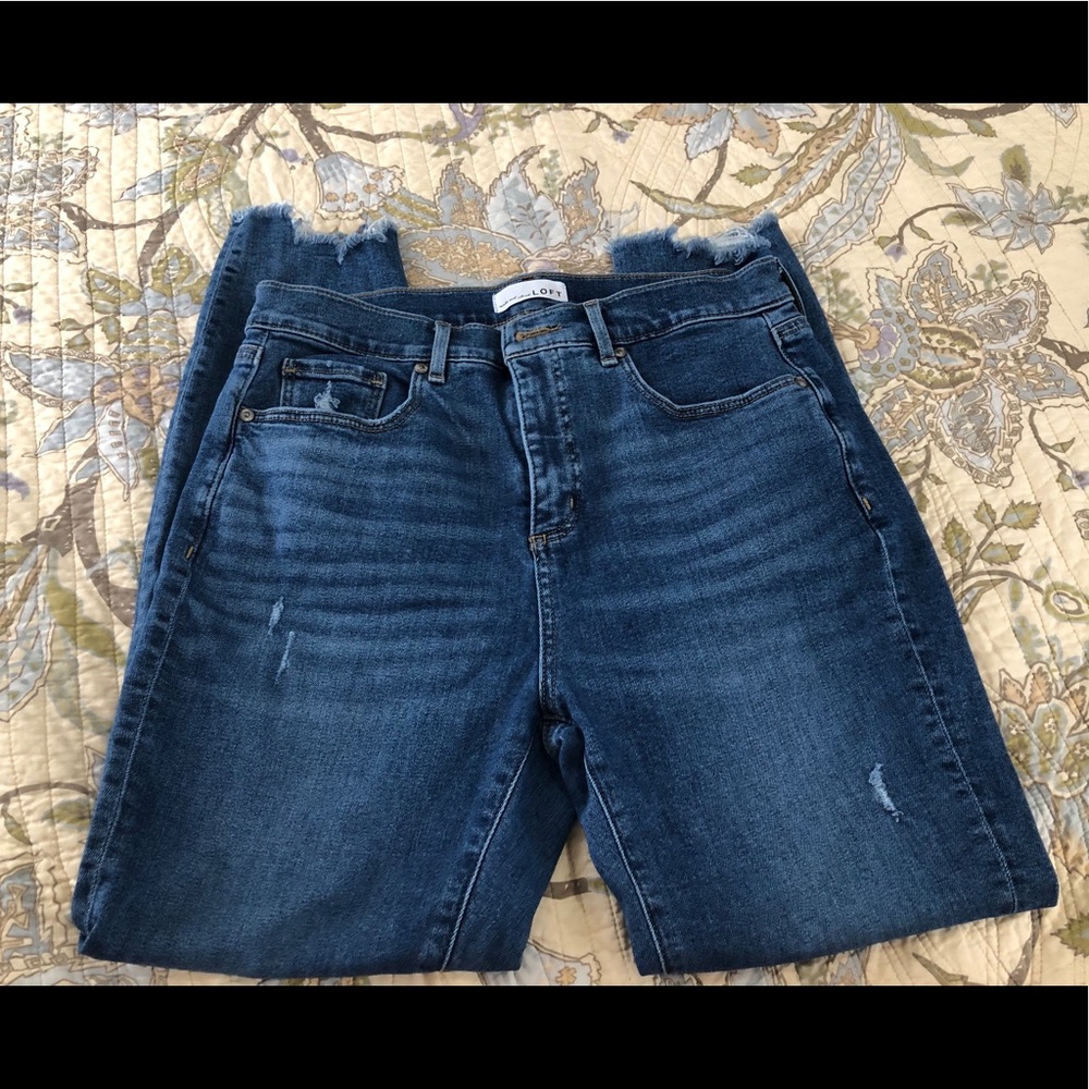 Loft High-waist Skinny jeans size 10